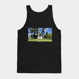 Cemetery Scene Tank Top